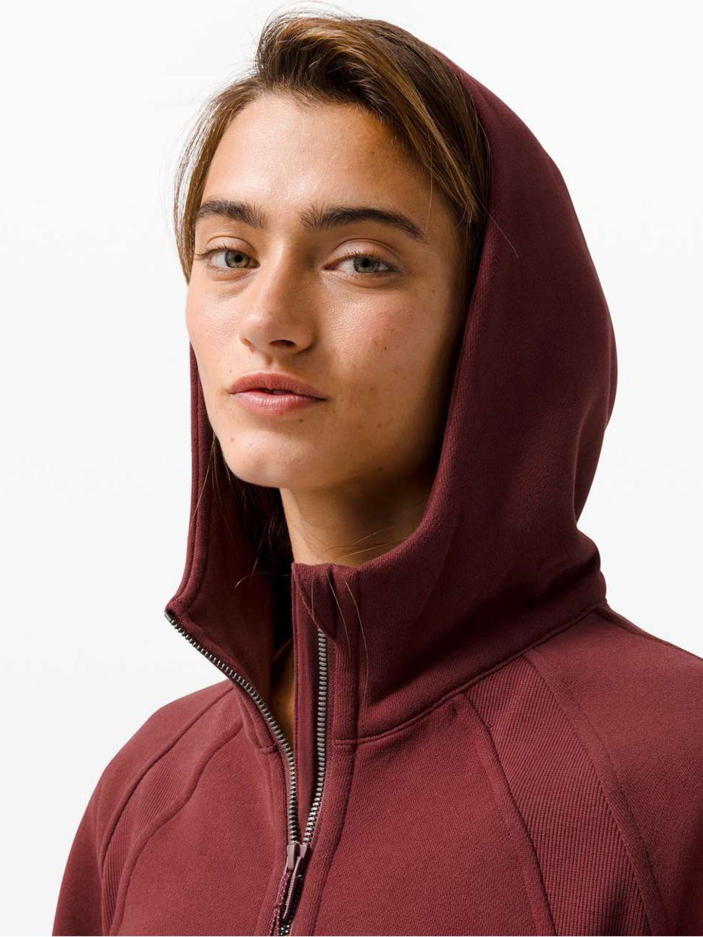 69. Lululemon Scuba Oversized 1/2 Zip Hoodie
Savannah Red XS-S - Picture 3 of 11